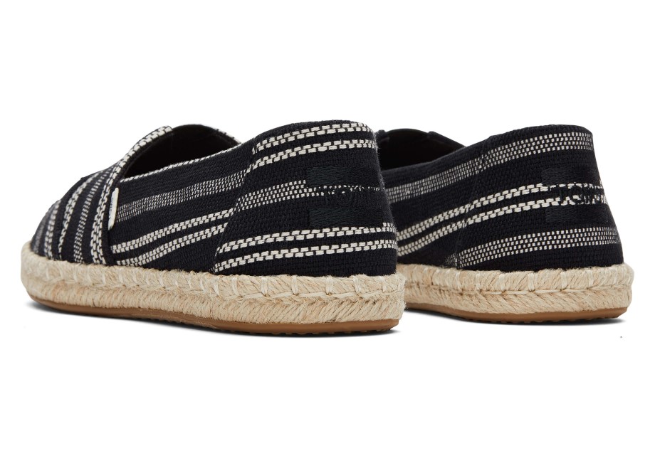 Espadrille Alpargata Black Toms