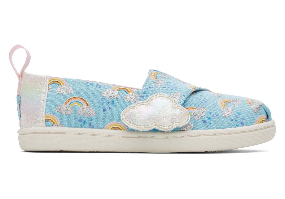 Toms Minúsculo Papel De Aluminio Azul Estampado Papel De Aluminio Azul