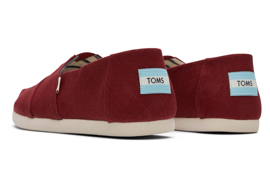Toms Cherry Alpargata Rojo Cereza