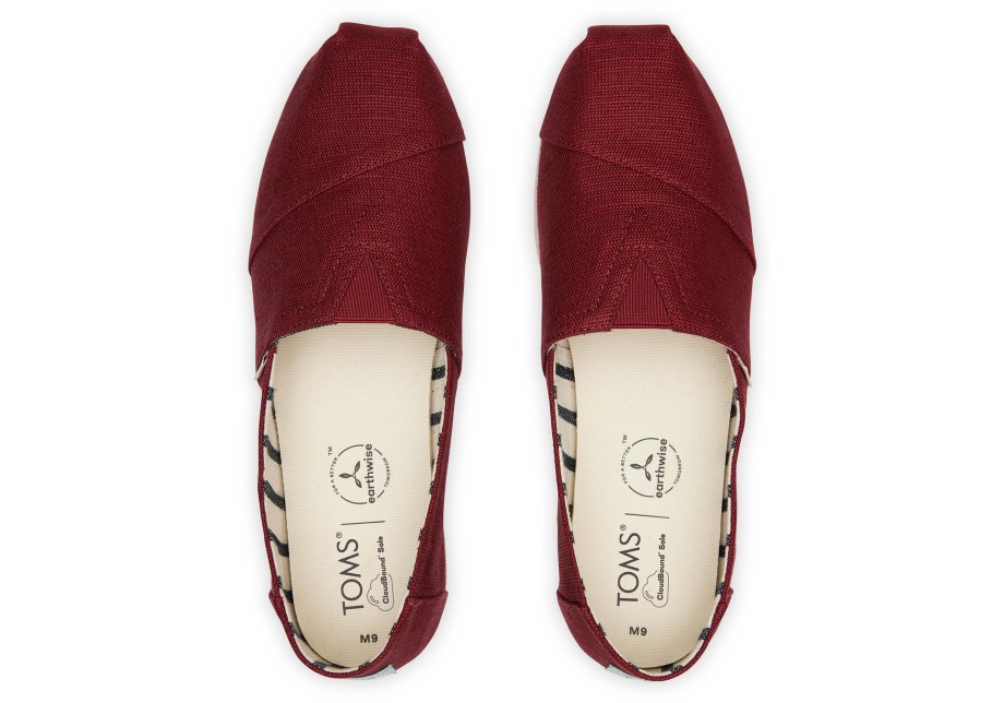 Toms Cherry Alpargata Rojo Cereza