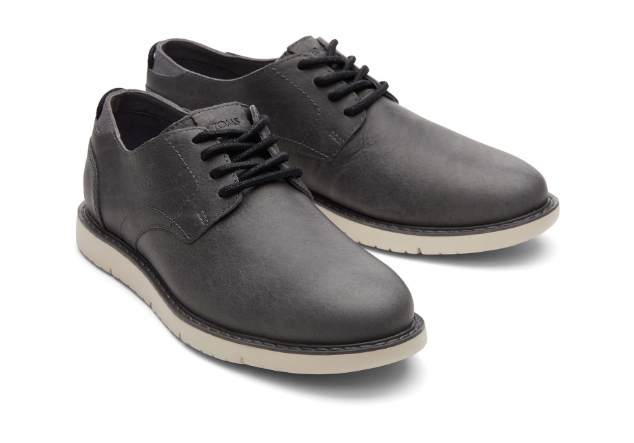 Zapato De Vestir Toms Navi Gris Humo