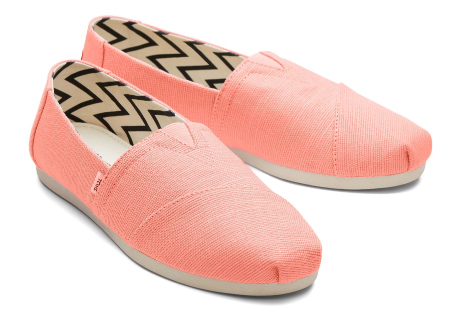 Toms Heritage Alpargata Rosa Melocotón