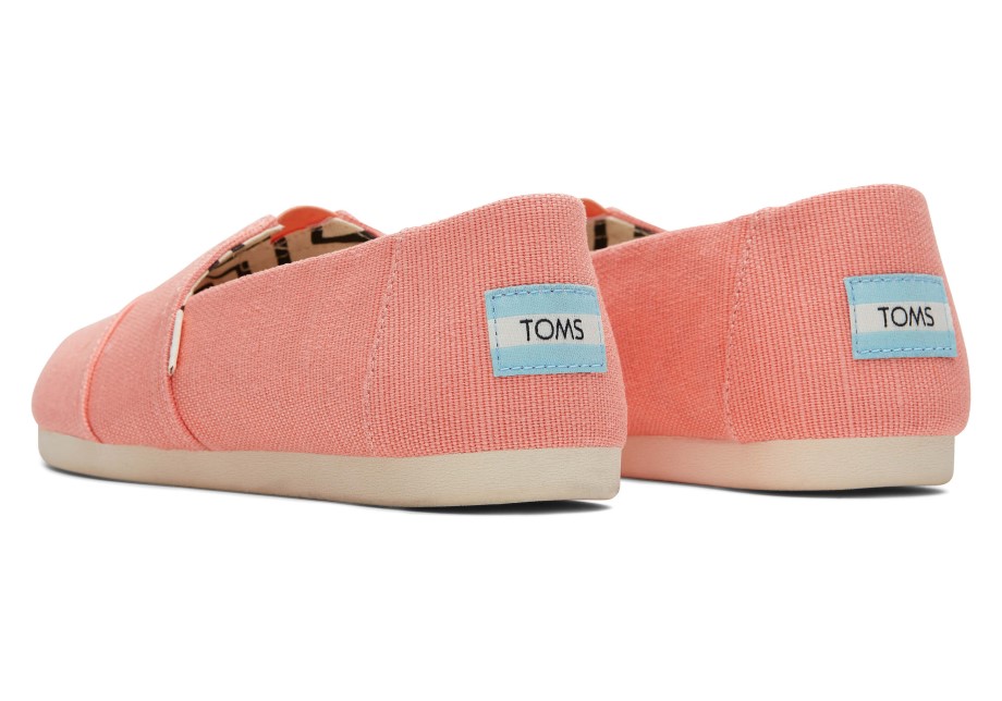 Toms Heritage Alpargata Rosa Melocotón