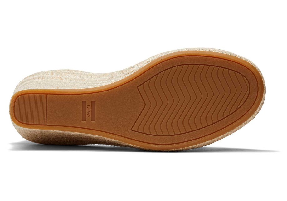 Toms Marisol Tacón De Cuña Natural