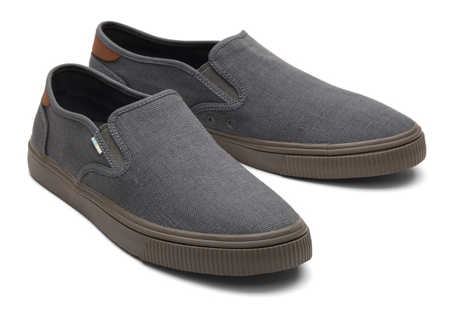 Toms Baja Slip En Grafito Ahumado