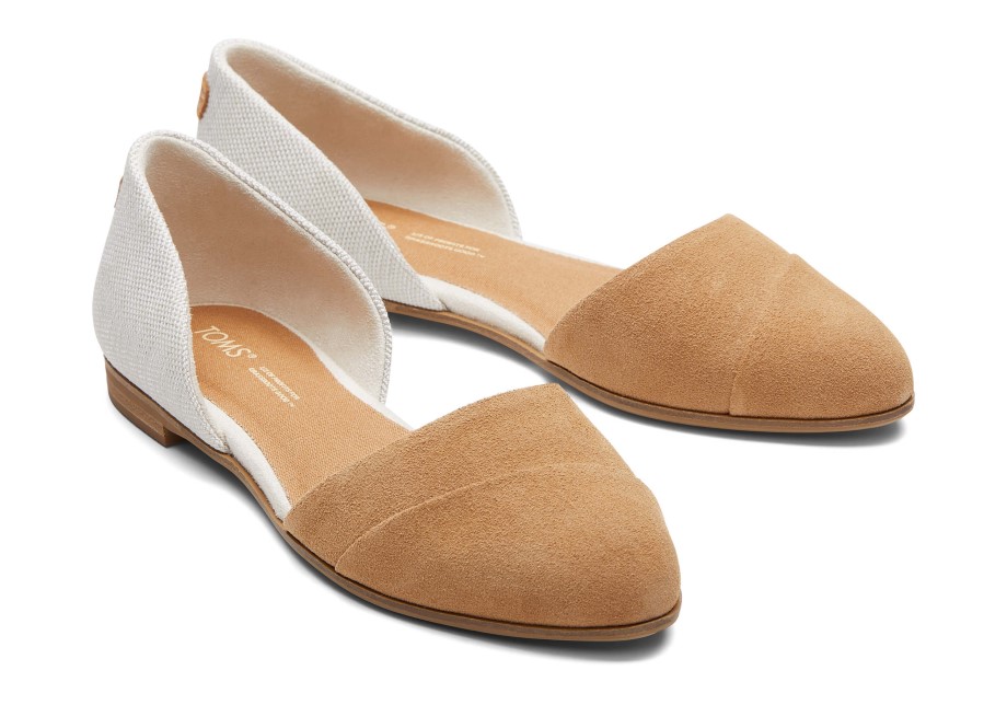 Toms Jutti D'orsay Plano Natural Marrón
