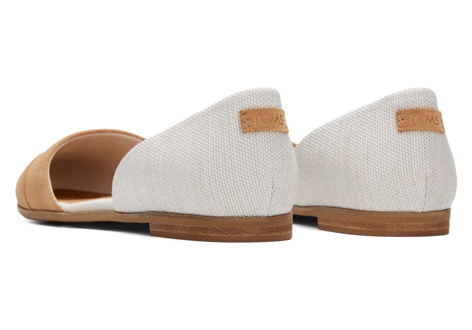 Toms Jutti D'orsay Plano Natural Marrón