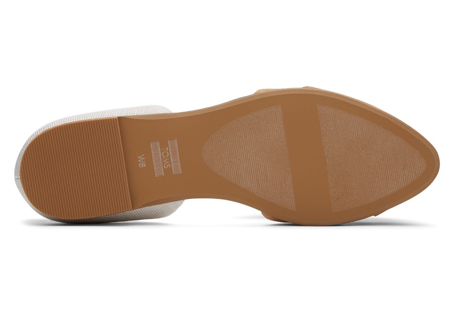 Toms Jutti D'orsay Plano Natural Marrón