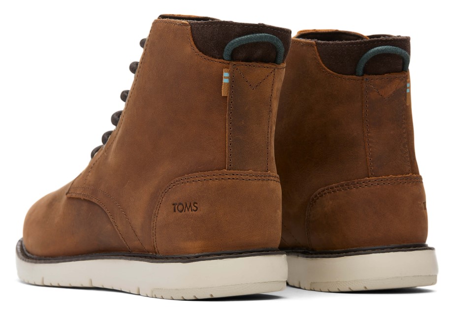 Bota Toms Hillside Resistente Al Agua Marrón Topacio