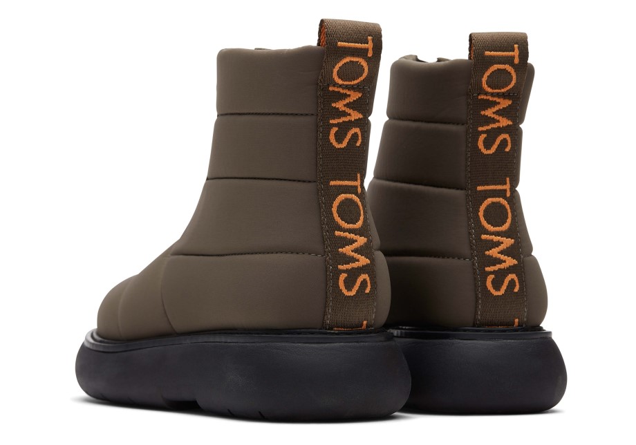 Toms Repreve Malva Puffer Puffer Oliva