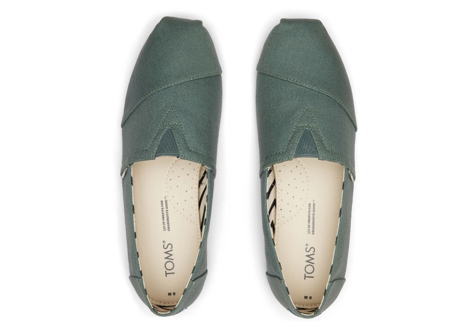 Toms Alpargata Heritage Canvas Verde Bonsái