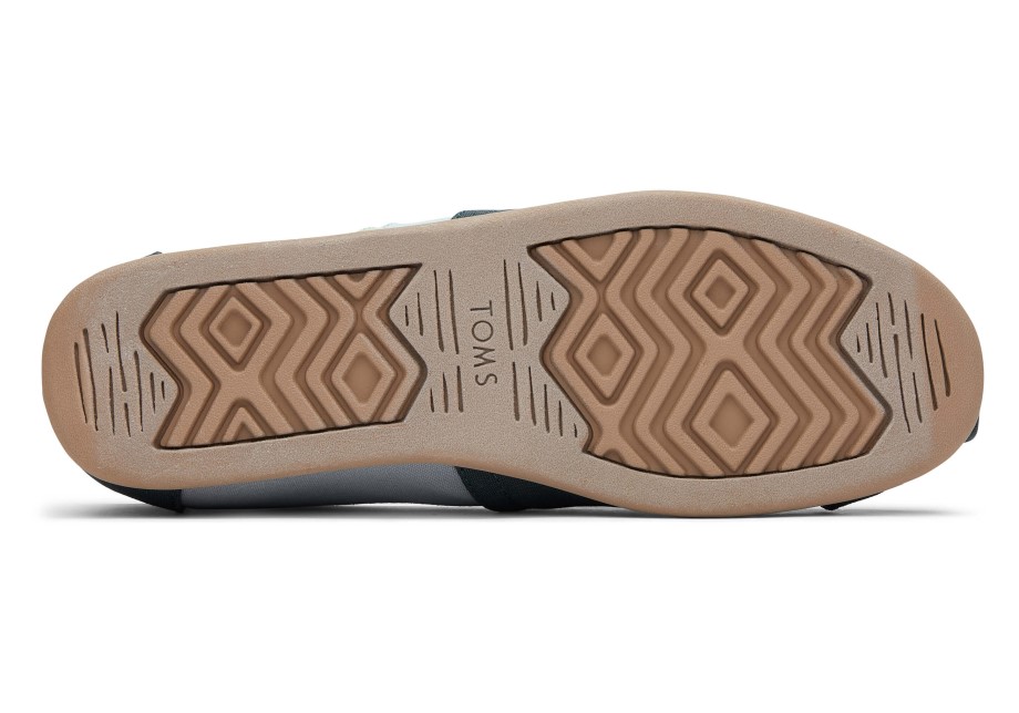 Toms Alpargata Color Block Verde Bosque