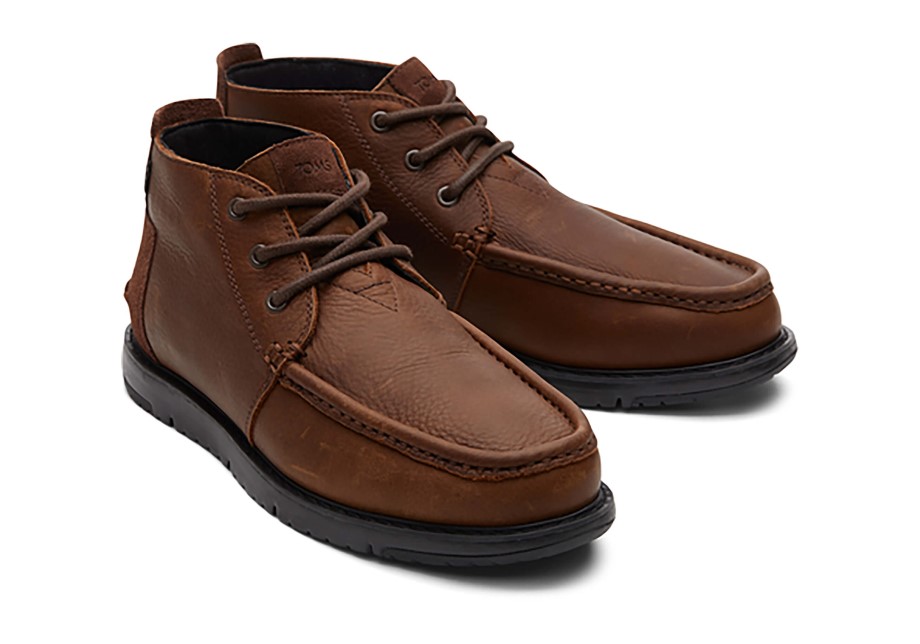 Bota Toms Chukka Resistente Al Agua Achicoria Marrón