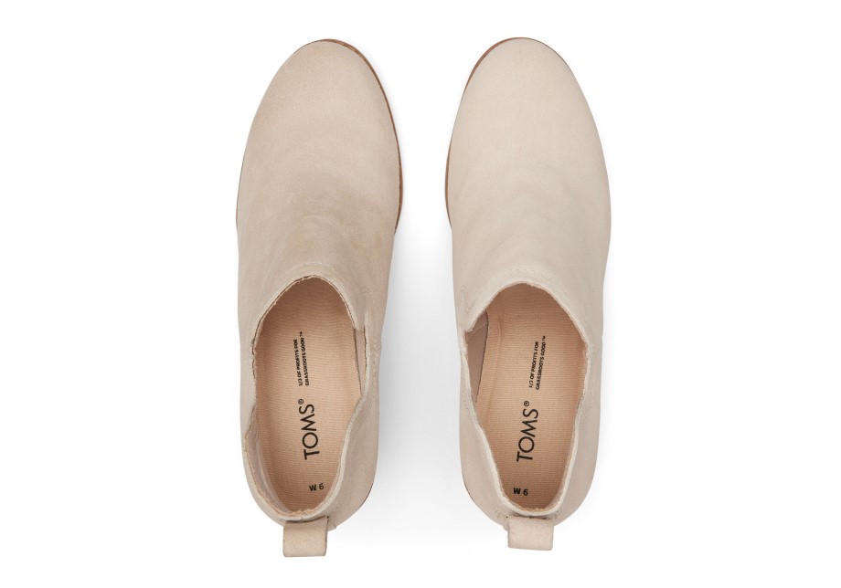 Toms Kalie Cuña Botín Beige