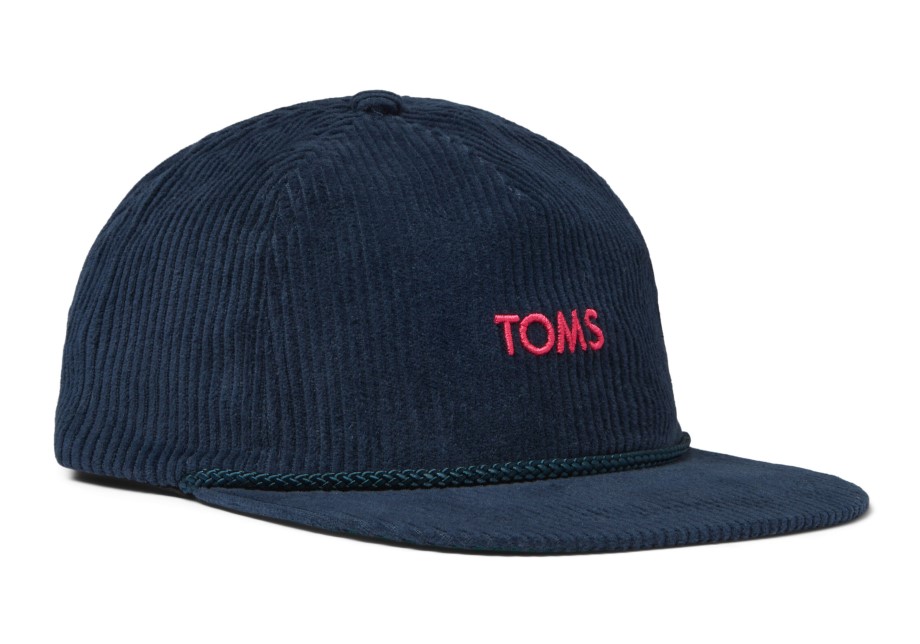 Toms Sombrero De Pana Toms Azul Marino