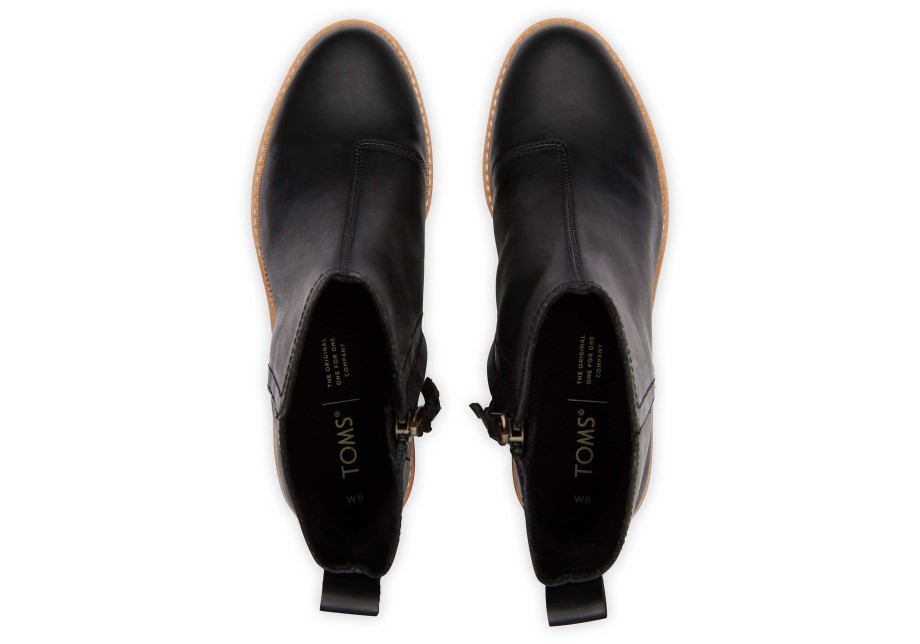 Toms Marina Botín Negro