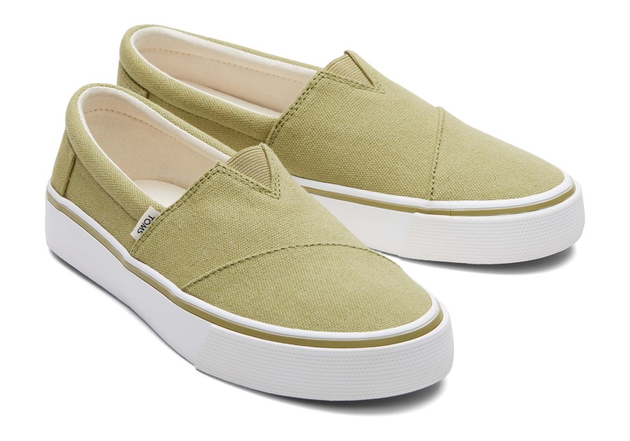 Slip Toms Fenix En Verde Cedro
