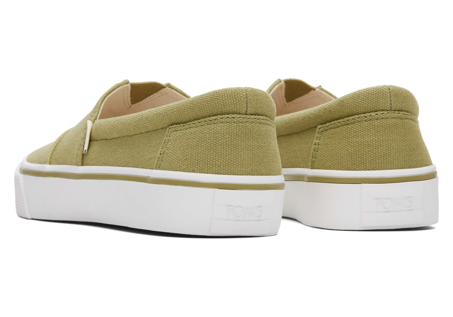 Slip Toms Fenix En Verde Cedro