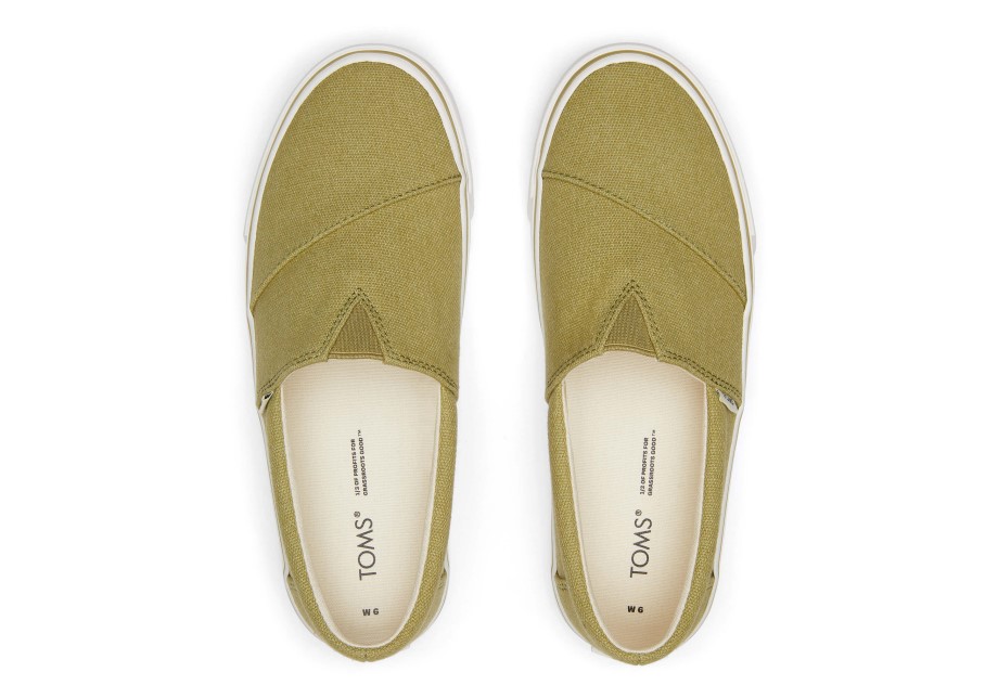 Slip Toms Fenix En Verde Cedro