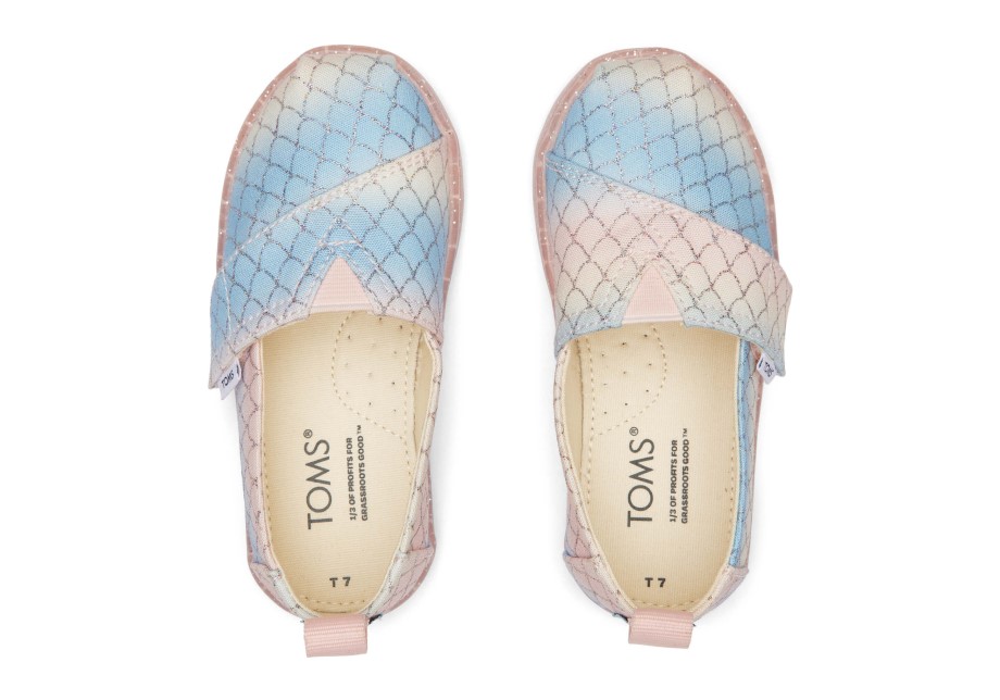 Toms Sirena Alpargata Rosa Multi