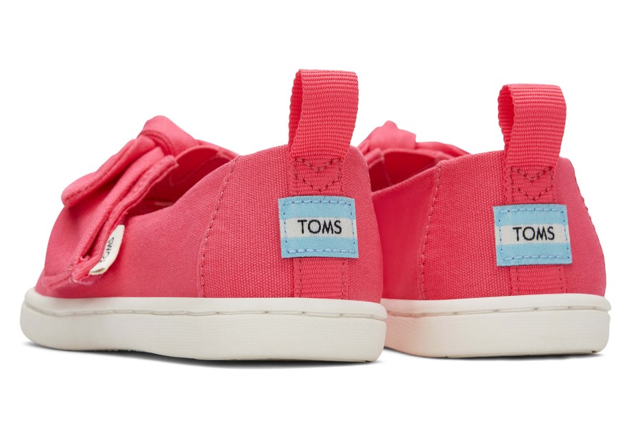 Toms Tiny Alpargata Lazo Frambuesa