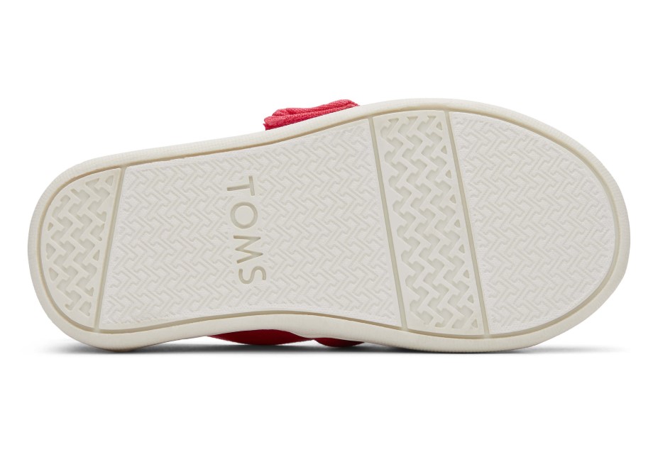 Toms Tiny Alpargata Lazo Frambuesa