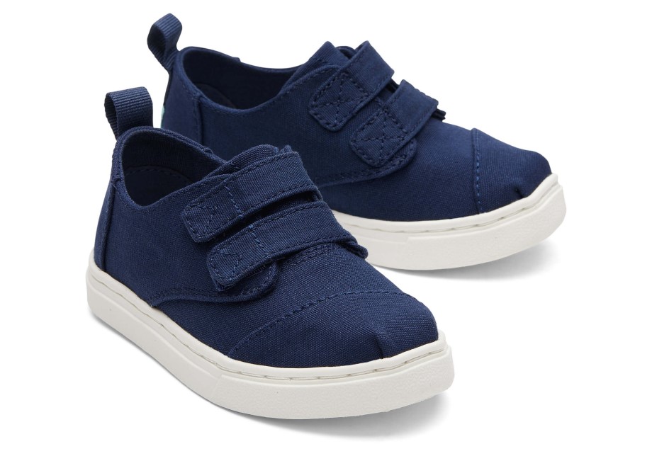 Toms Tiny Cordones Sneaker Navy