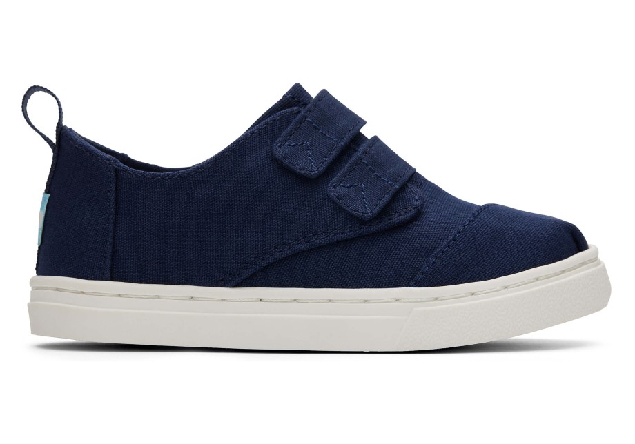 Toms Tiny Cordones Sneaker Navy