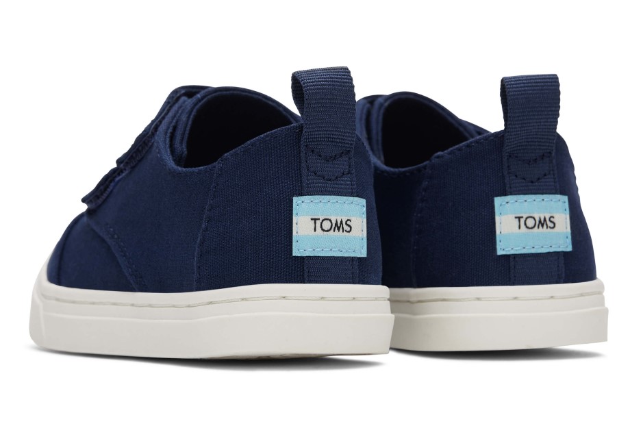Toms Tiny Cordones Sneaker Navy