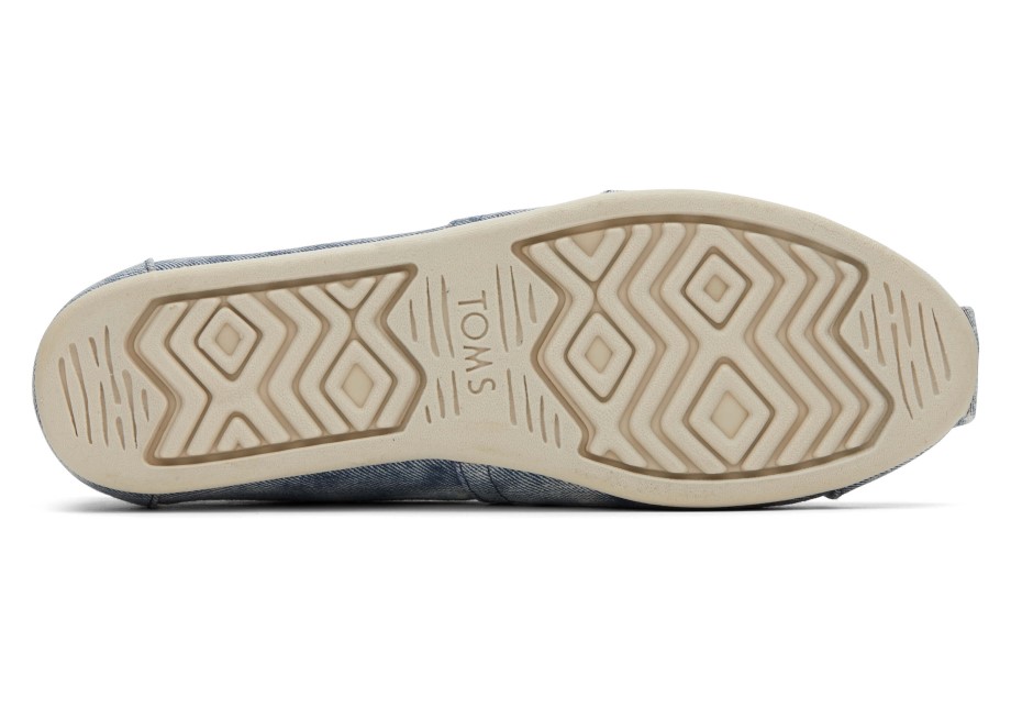 Toms Alpargata Repreve Azul Marino Lavado