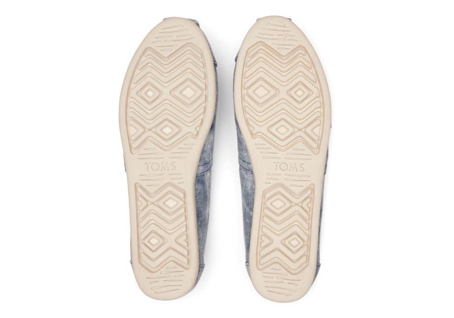 Toms Alpargata Repreve Azul Marino Lavado