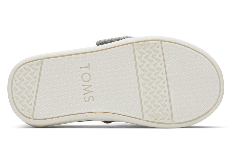 Toms Glitter Alpargata Plata Iridiscente